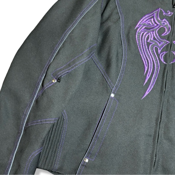 Vintage Y2K Tribal Biker Jacket - Picture 3 of 5